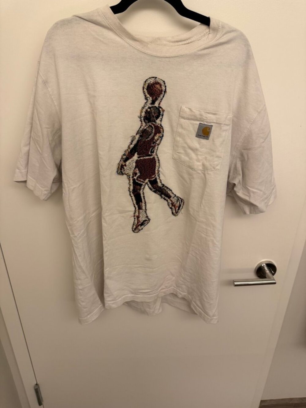 Inwayoveryourhead x Carhartt Michael Jordan Pocket Tee White XL